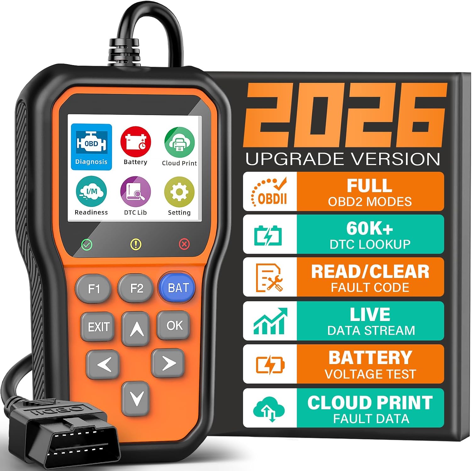 Yuesstloo OBD2 Diagnostic Scanner
